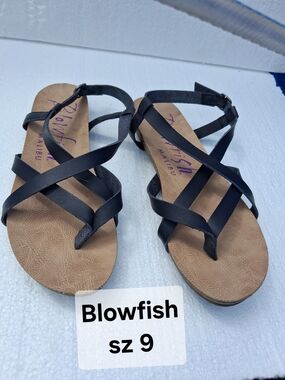 Blowfish Black Strappy Women’s Sandals